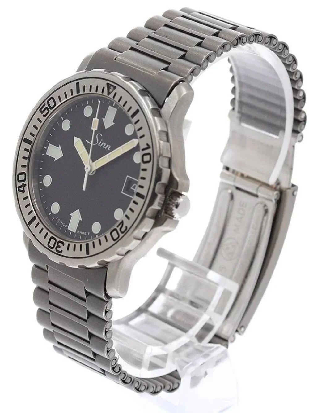 Sinn Divers watch 8827.TI Date black Dial Automatic Men's Watch_967282